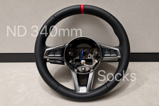Socks社製 ロードスターND専用スポーツステアリング 340mm カスタムオーダー