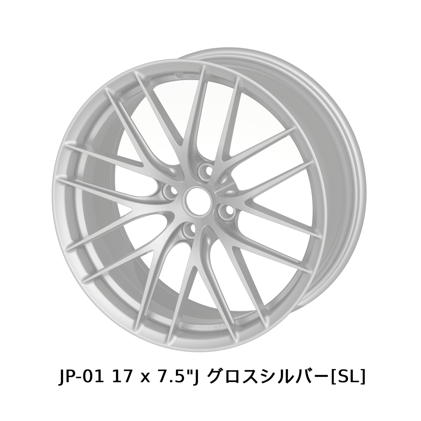 downright Wheels JP-D1 NDロードスター専用 鍛造1ピースアルミホイール 17inch*7.5J 4H-100 - Re.Engineering