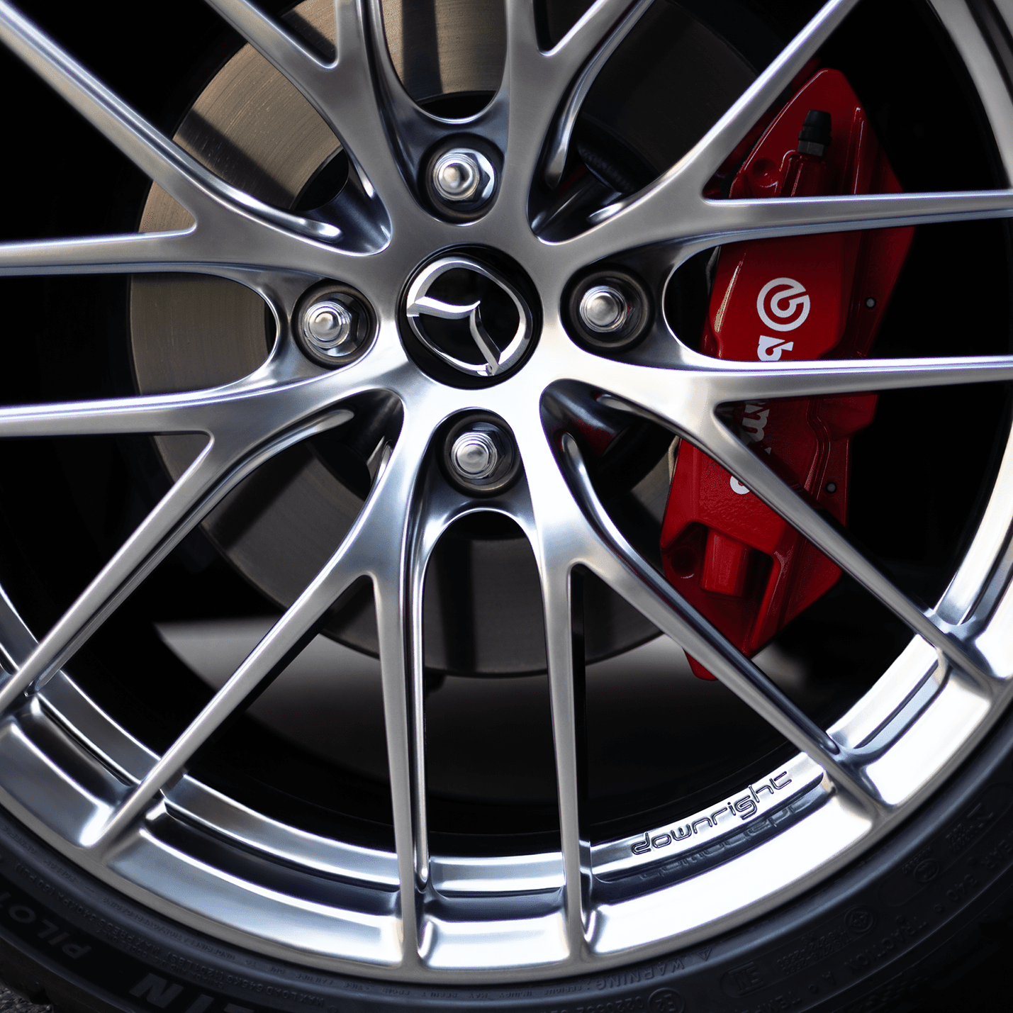 downright Wheels JP-D1 NDロードスター専用 鍛造1ピースアルミホイール 17inch*7.5J 4H-100 - Re.Engineering