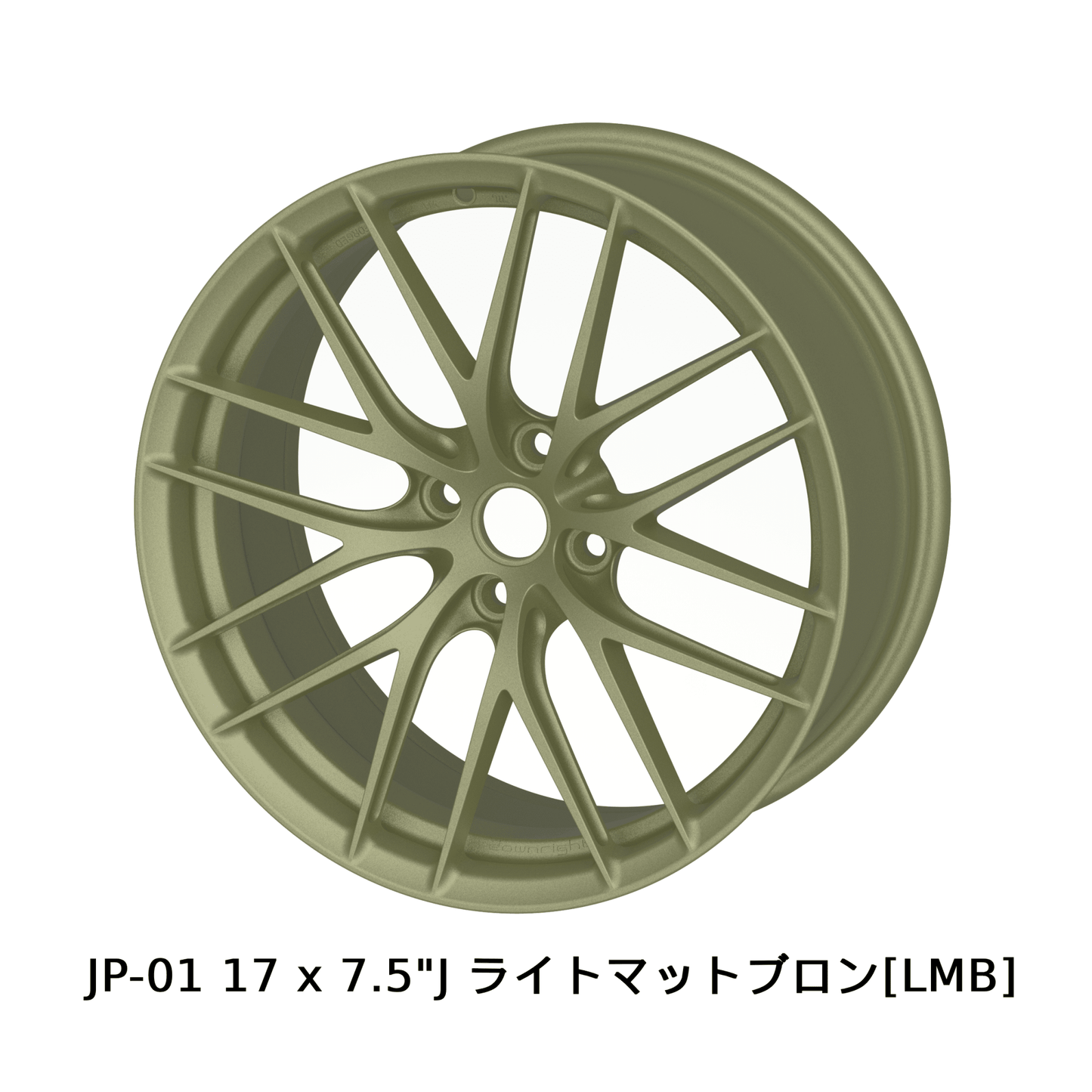 downright Wheels JP-D1 NDロードスター専用 鍛造1ピースアルミホイール 17inch*7.5J 4H-100 - Re.Engineering
