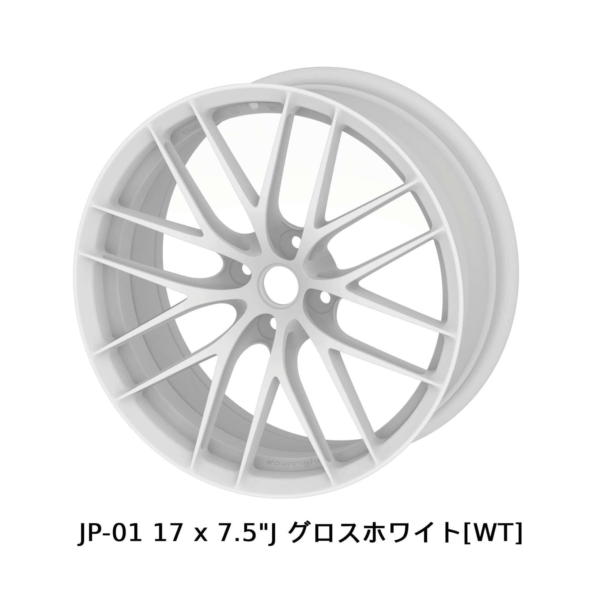 downright Wheels JP-D1 NDロードスター専用 鍛造1ピースアルミホイール 17inch*7.5J 4H-100 - Re.Engineering