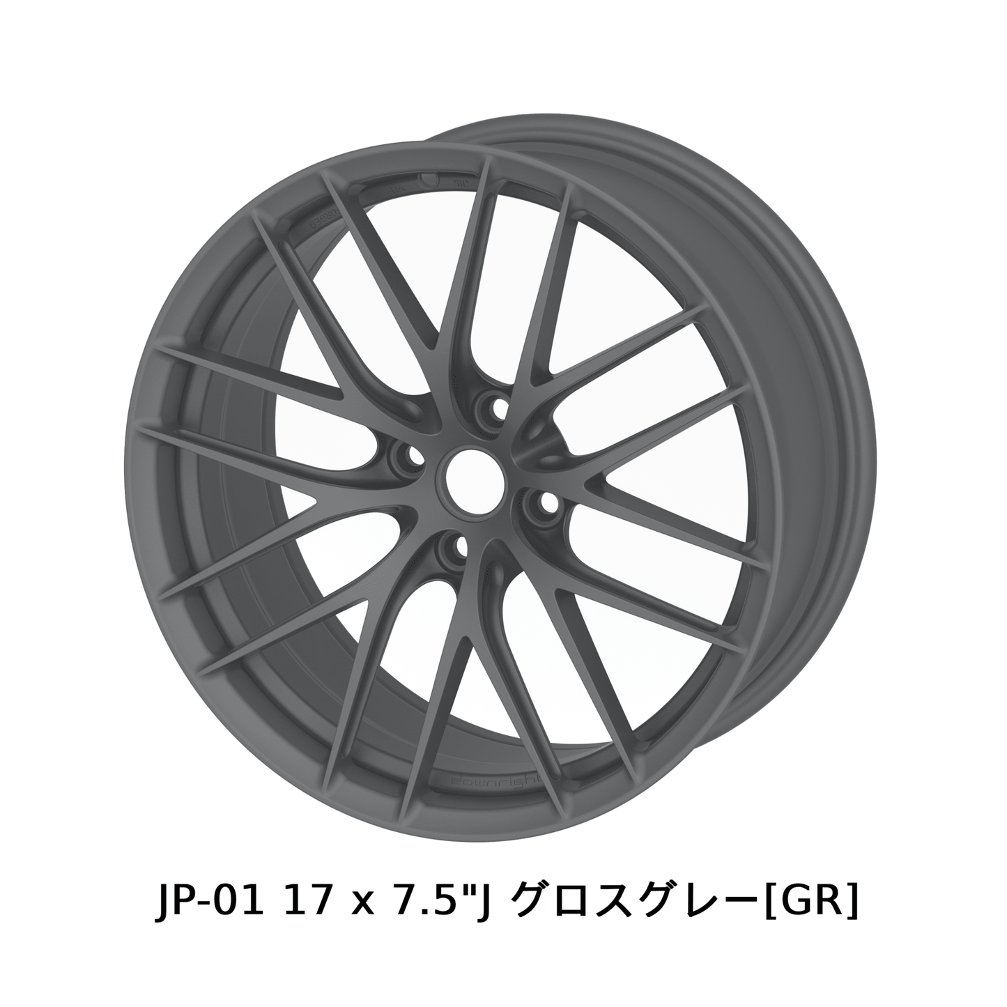 downright Wheels JP-D1 NDロードスター専用 鍛造1ピースアルミホイール 17inch*7.5J 4H-100 - Re.Engineering