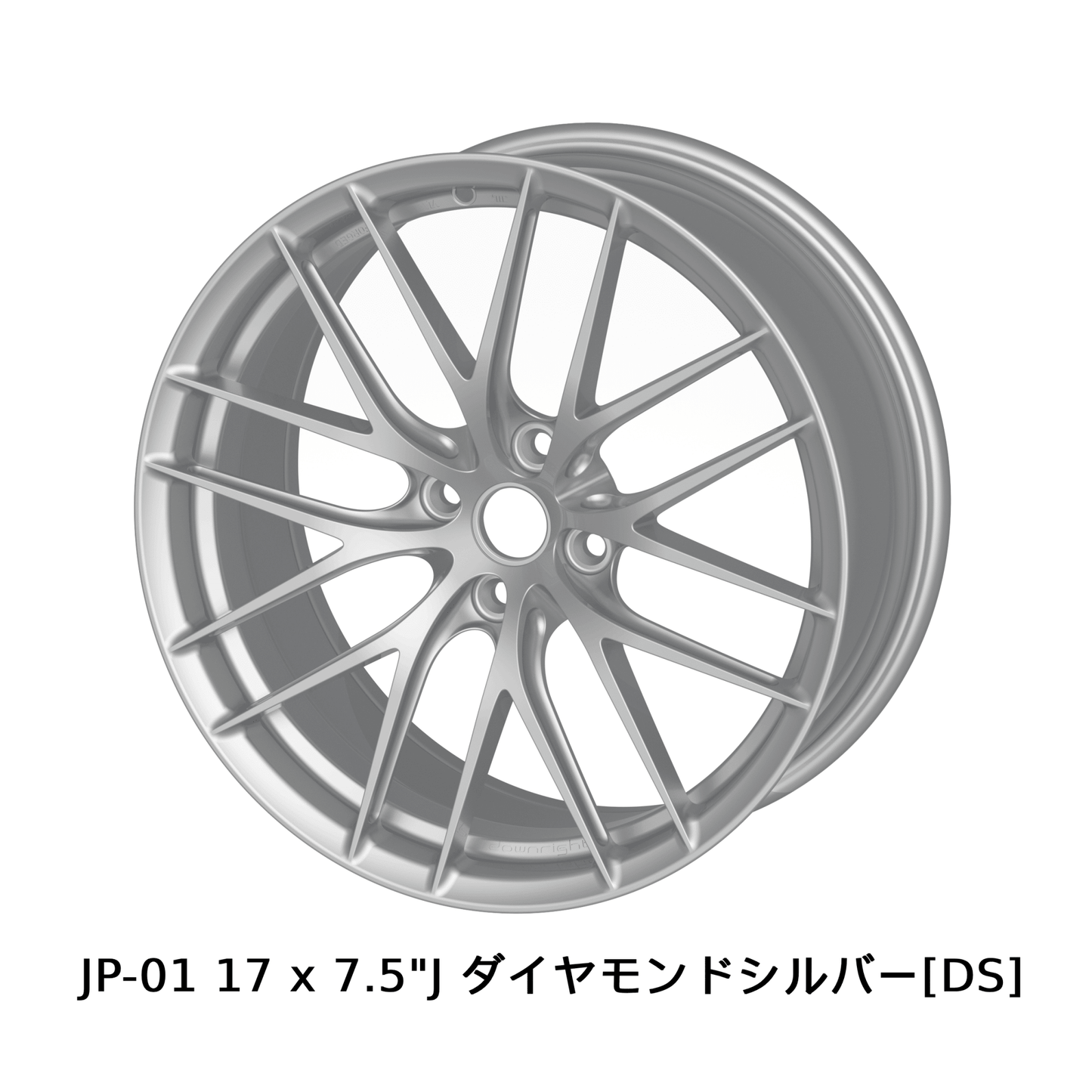 downright Wheels JP-D1 NDロードスター専用 鍛造1ピースアルミホイール 17inch*7.5J 4H-100 - Re.Engineering