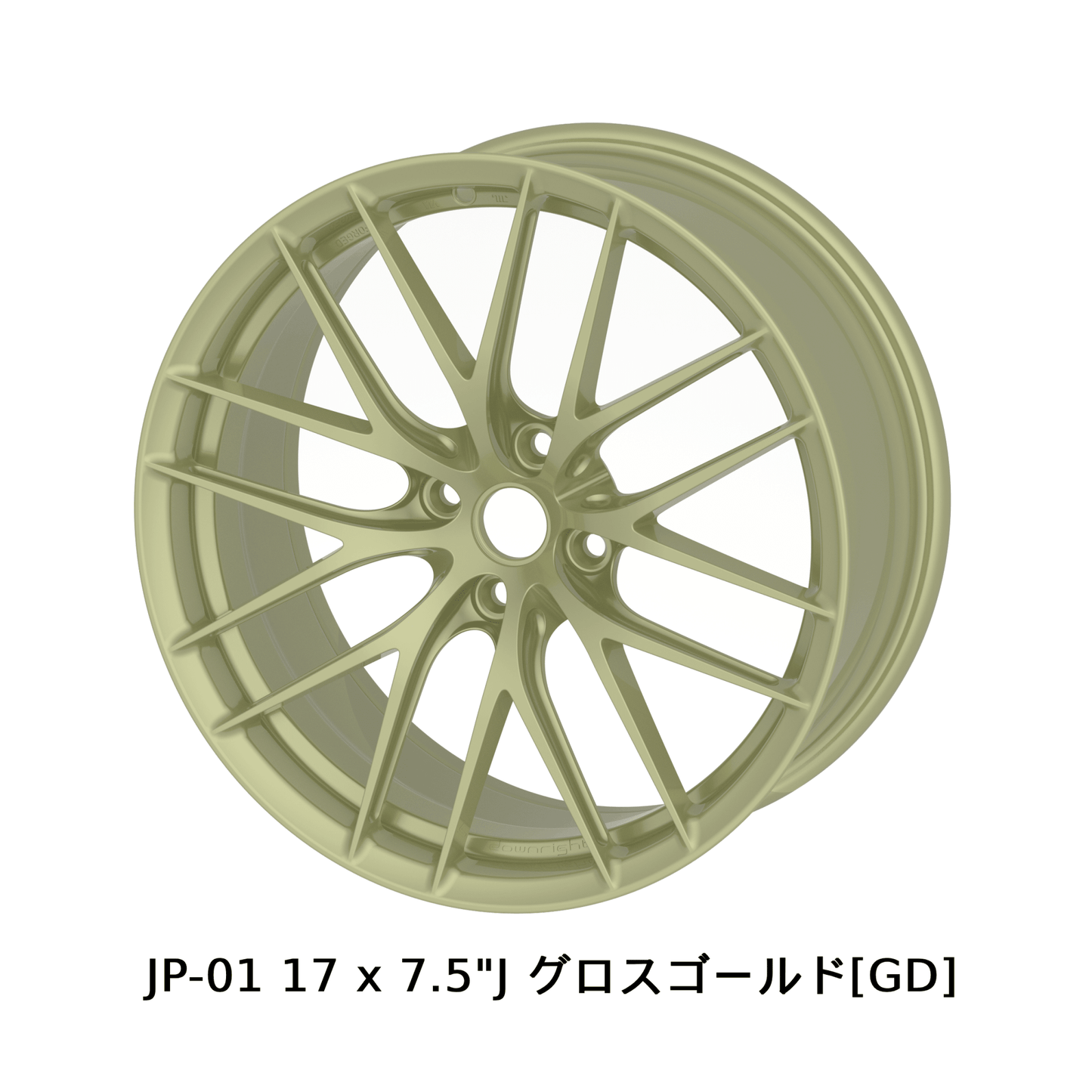 downright Wheels JP-D1 NDロードスター専用 鍛造1ピースアルミホイール 17inch*7.5J 4H-100 - Re.Engineering