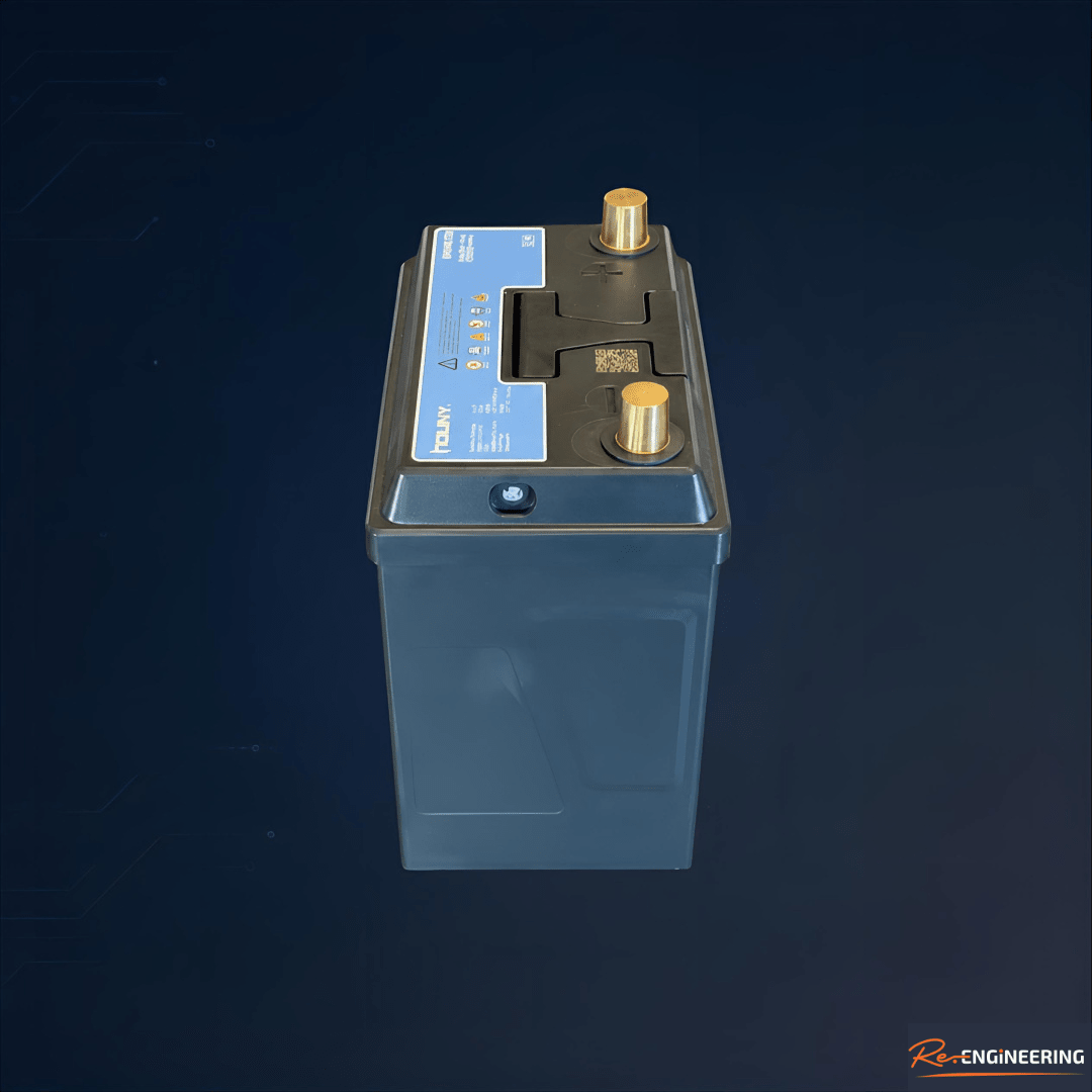 HOUNY 自動車始動用LiFePO4リチウムバッテリー LN0サイズ - Re.Engineering