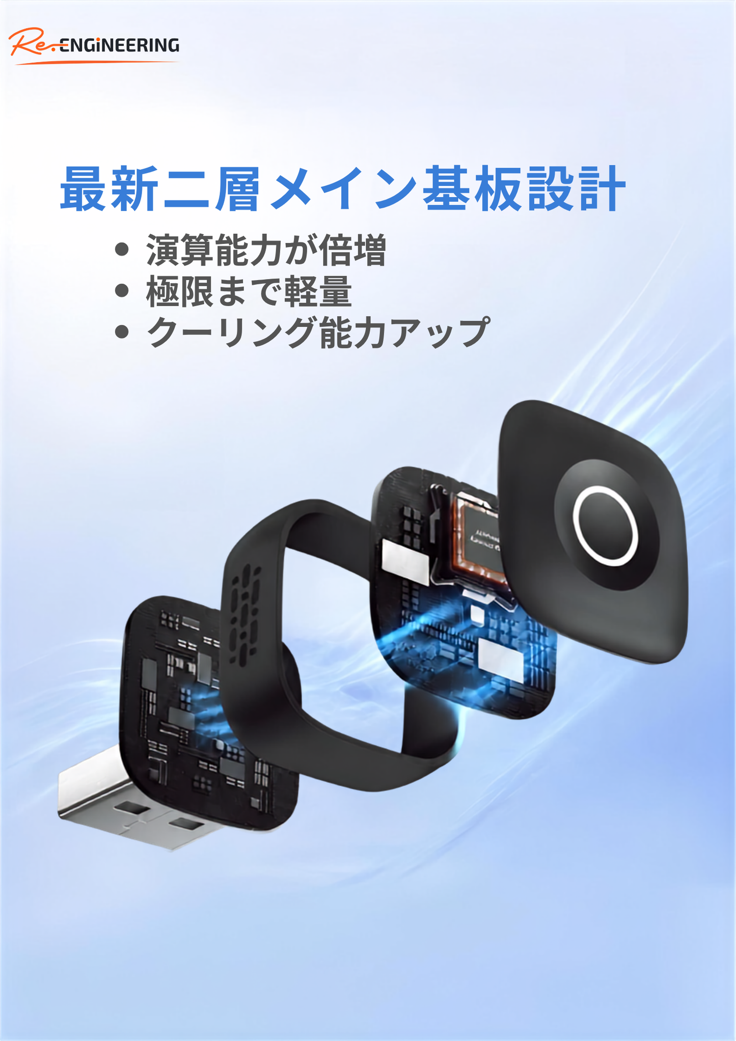 Re.Engineering ワイヤレスアダプター CarPlay専用